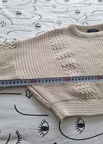 trendyol s beden crop kazak - Görsel 5