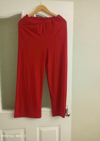 Uzun Kırmızı Kadın üçlü takım - Görsel 3