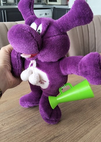 Beden Mor Peluş Oyuncak Sevimli Karakter