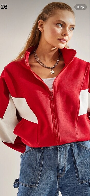 Fermuarlı Sweatshırt