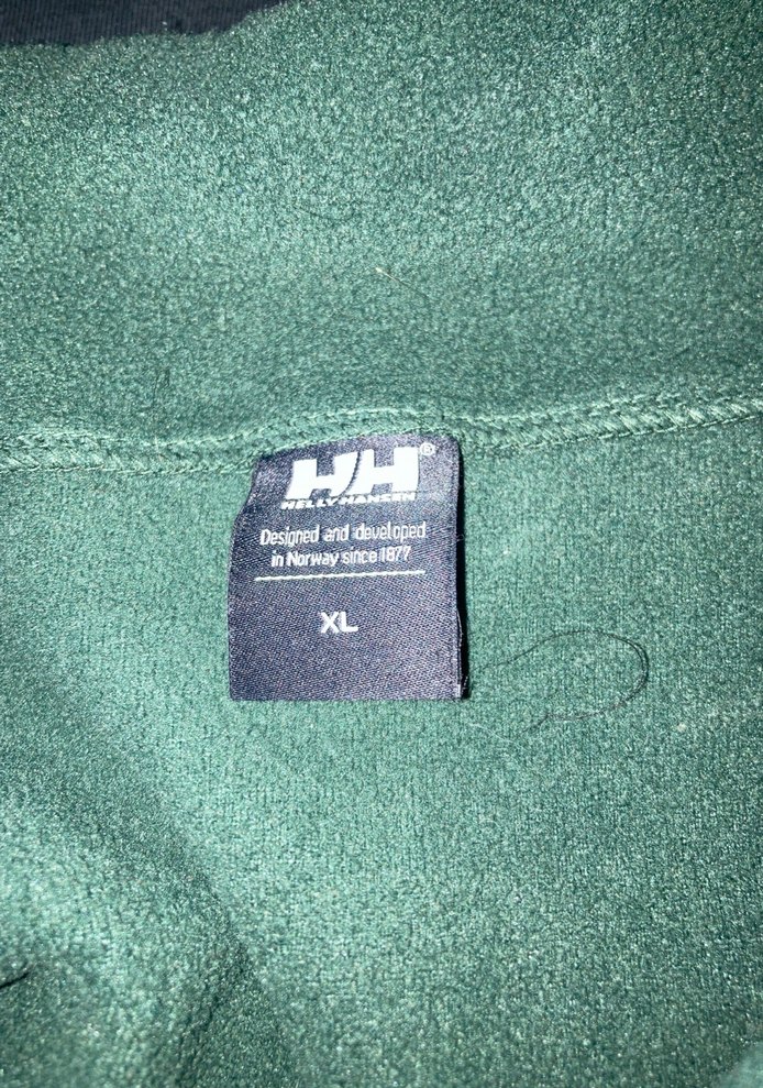 Gri Fermuarlı Erkek Polar Sweatshirt Helly Hansen orjinal - Görsel 3