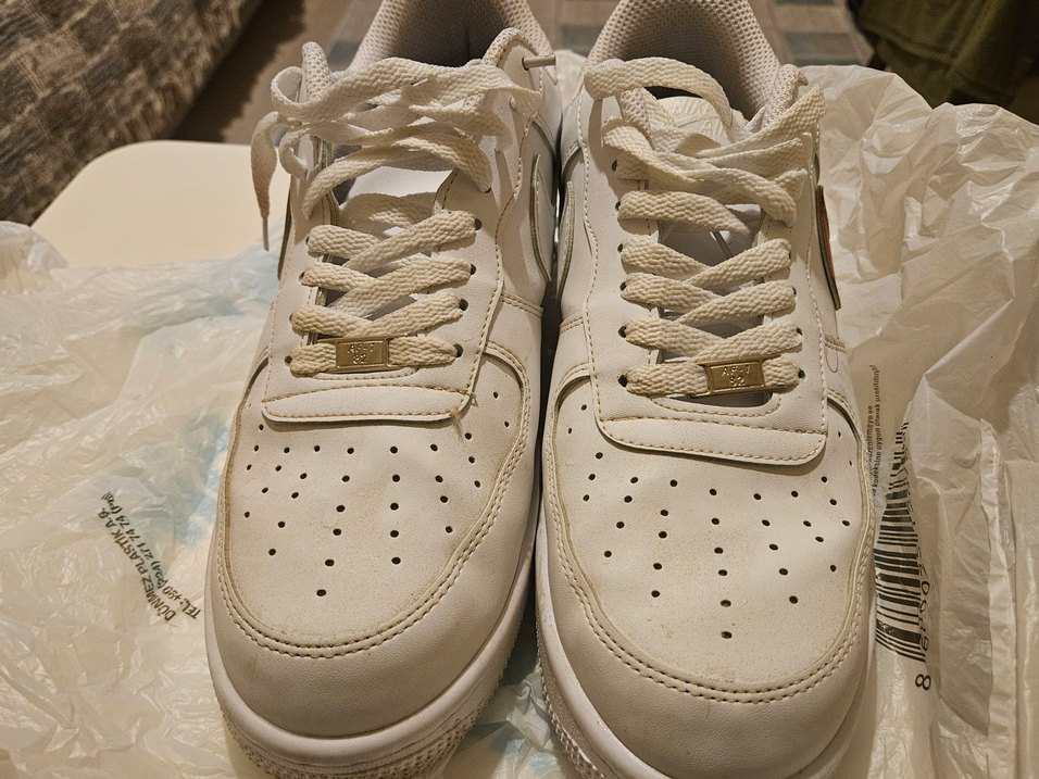 Nike Air force unisex Galatasaray tasarım ayakkabı - Görsel 3