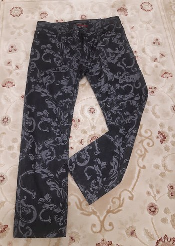 Orijinal versace kadın desenli kot pantolon