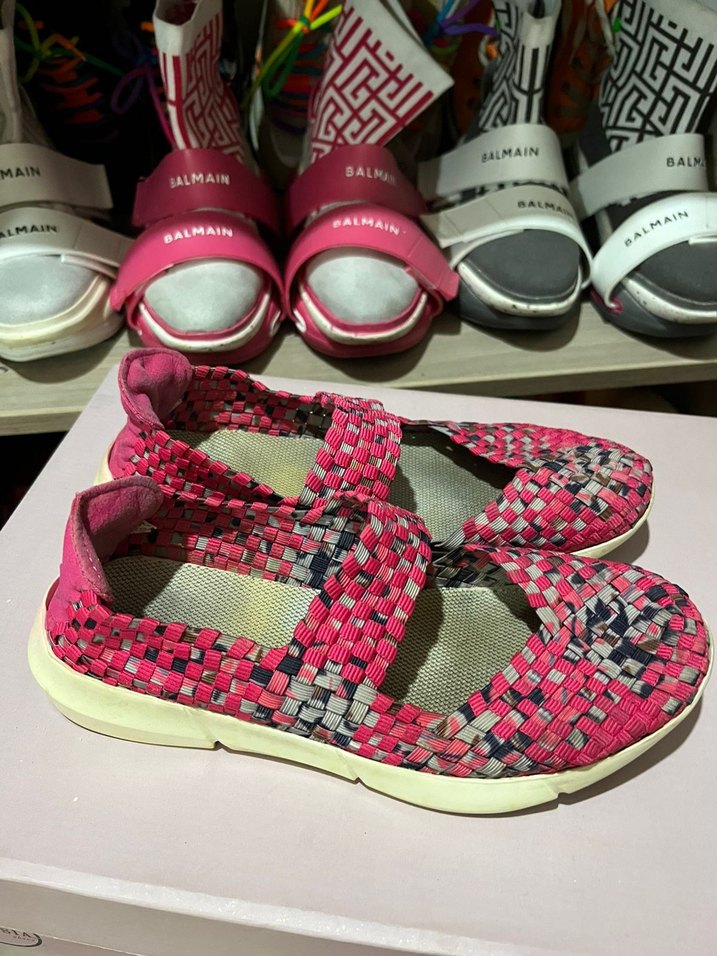 Elastik Bantlı Renkli Kadın Spor Ayakkabı - Görsel 2