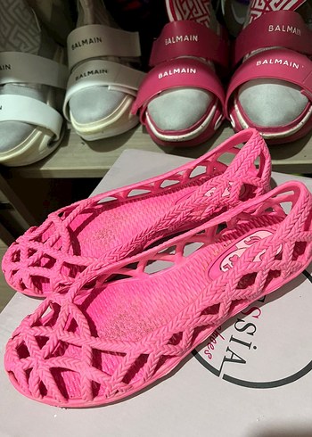 Pembe lastik babet - Görsel 3