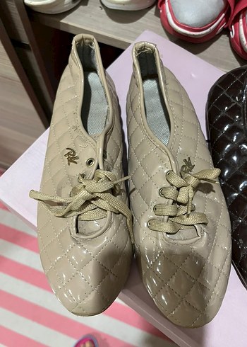Kahverengi ve krem iki ayakkabı fiyatı - Görsel 3