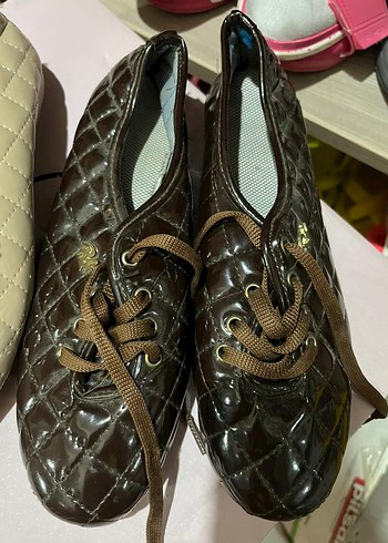 Kahverengi ve krem iki ayakkabı fiyatı - Görsel 2