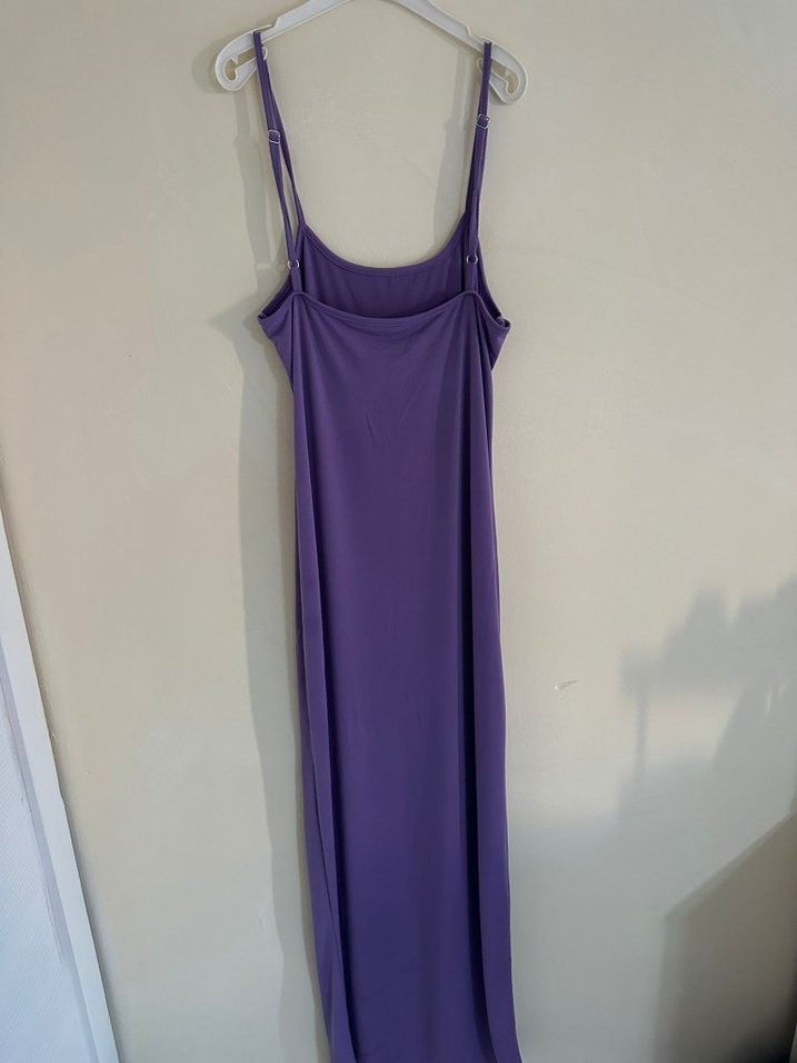 Mor Askılı Hamile ve Emzirme Gecelik - Görsel 3