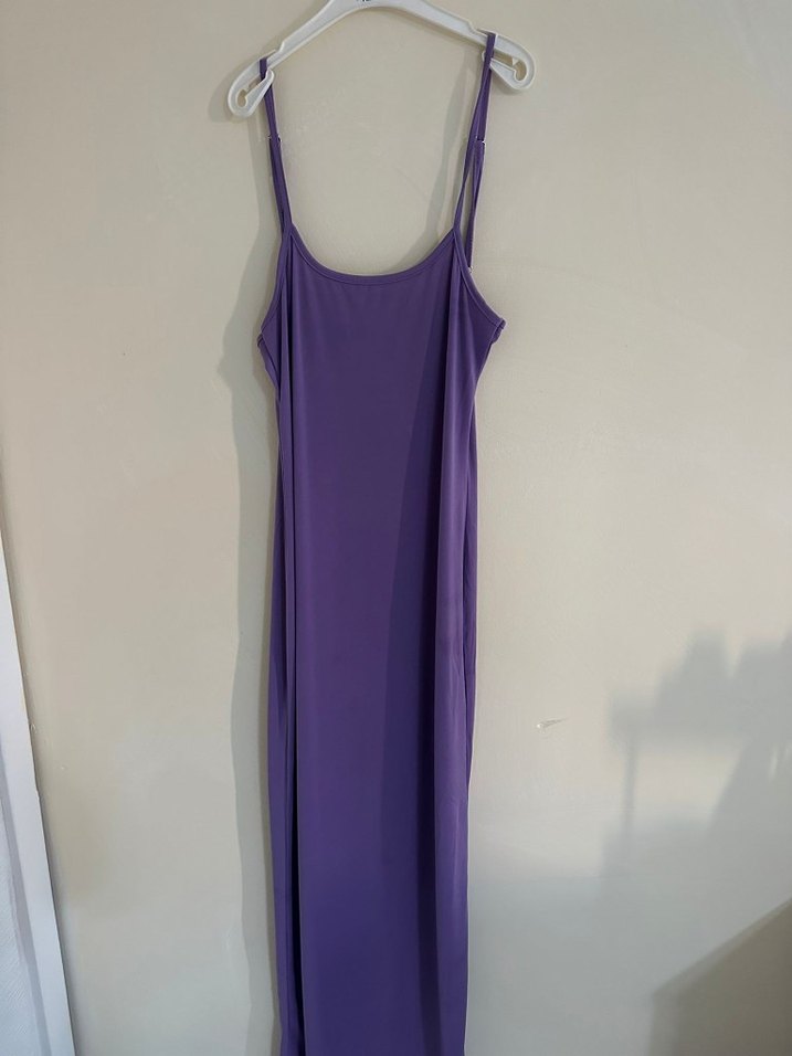 Mor Askılı Hamile ve Emzirme Gecelik - Görsel 2