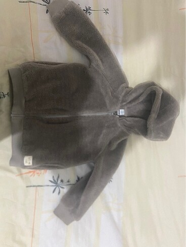 4 Yaş Beden gri Renk Peluş sweatshirt