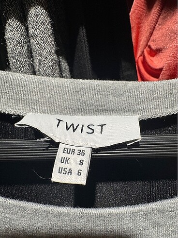 36 Beden Twist Elbise