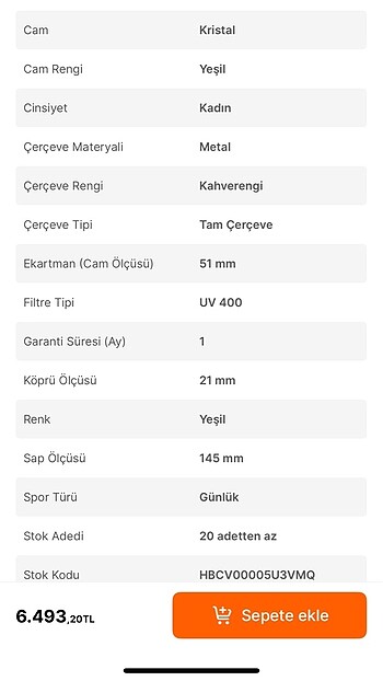 RayBan Gözlük - Görsel 7