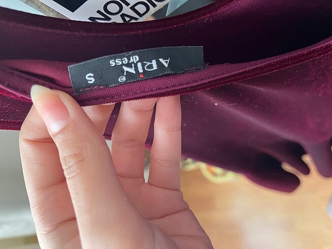 s Beden bordo Renk Bordo abiye