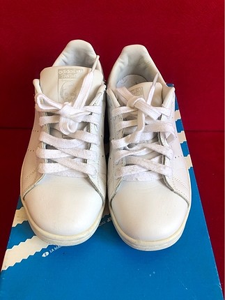 Adidas stansmith 36 numara beyaz arkasi gri