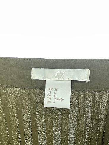 s Beden yeşil Renk H&M Uzun Etek %70 İndirimli.