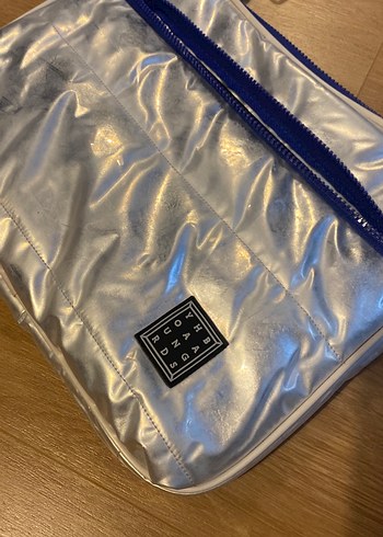 Diğer Parlak Mavi Kadın Laptop Çantası