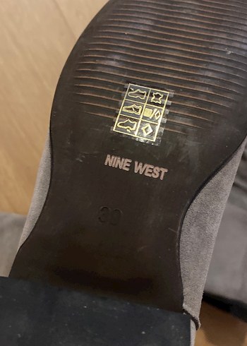 39 Beden Nine west Gri Süet çizme