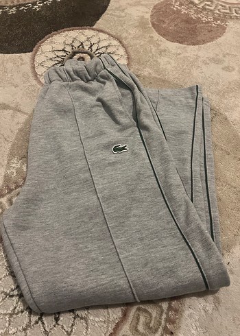 Gri Lacoste Erkek Eşofman Altı - Görsel 2