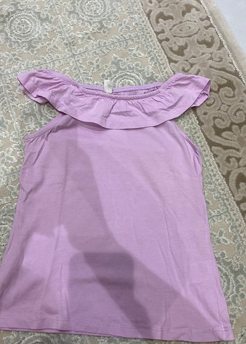 Kolsuz, Fırfırlı Mor Kız Bluzu