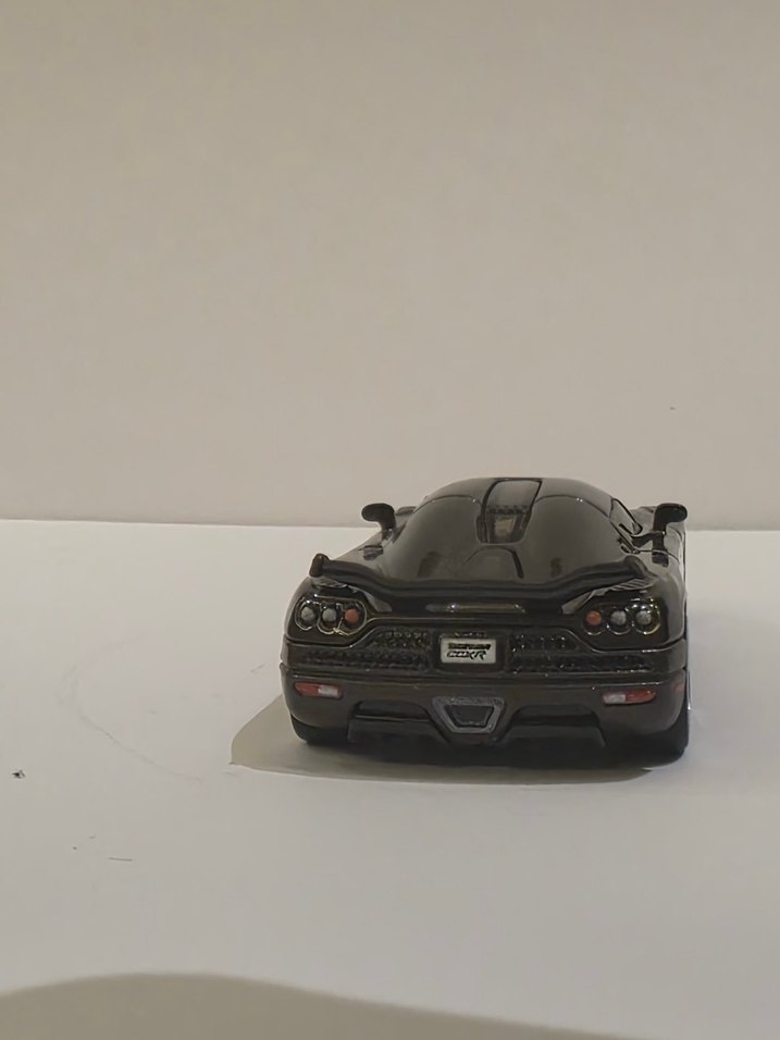 Parlak Siyah Hot wheels araba - Görsel 4