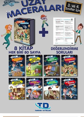 Uzay Maceraları Çocuk Kitabı - Görsel 2