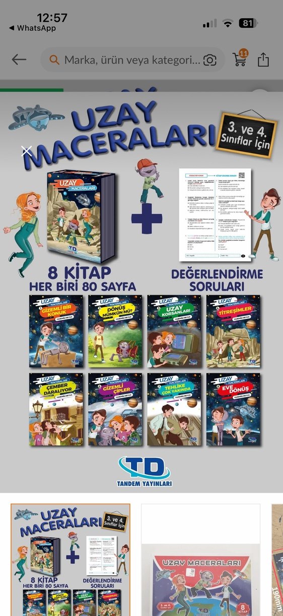 Uzay Maceraları Çocuk Kitabı - Görsel 2