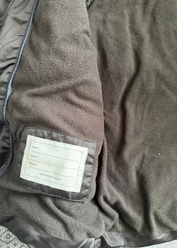 USPA marka. Siyah Kapüşonlu Kız Çocuk Kışlık Mont - Görsel 3