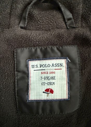 USPA marka. Siyah Kapüşonlu Kız Çocuk Kışlık Mont - Görsel 2