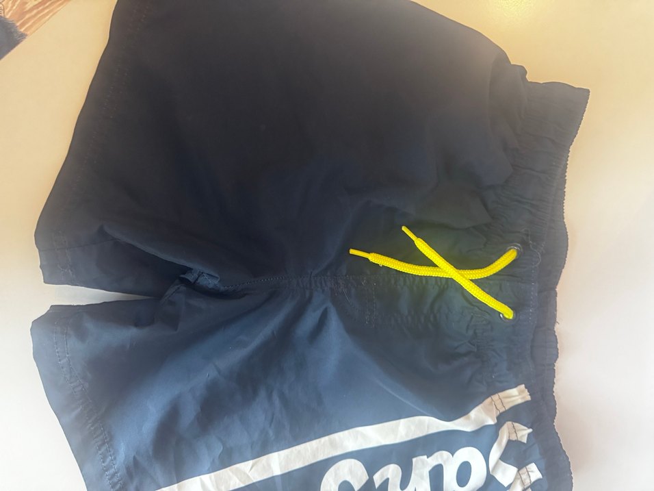 Lacivert Baskılı Spor Erkek Şort - Görsel 2