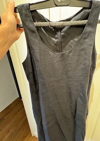 Siyah Midi Kadın Elbise - Görsel 3