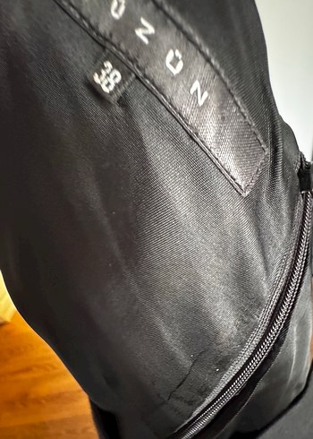 Tüzün Siyah Midi Kadın Elbise