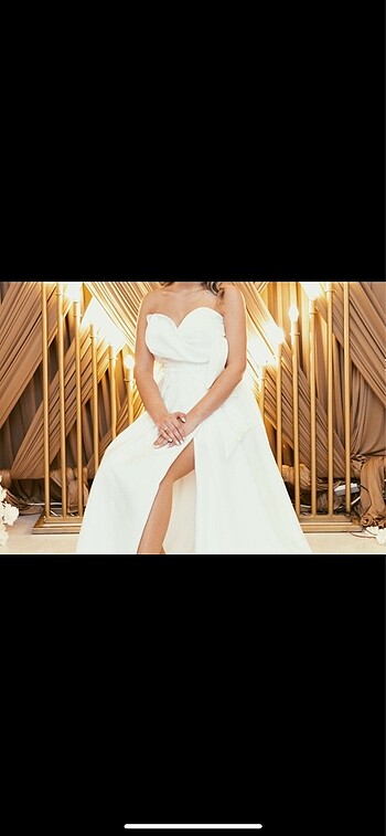 xl Beden beyaz Renk Nişan/Nikah/Tercihe göre gelinlik