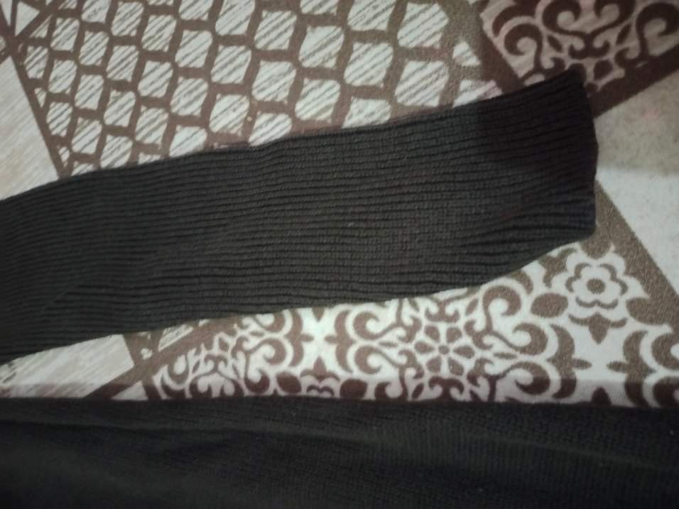 Kız Çocuk Kahverengi İnce Triko Kazak - Görsel 3