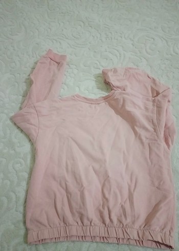 Kız Çocuk Çok Renkli Pamuklu Sweatshirt - Görsel 2