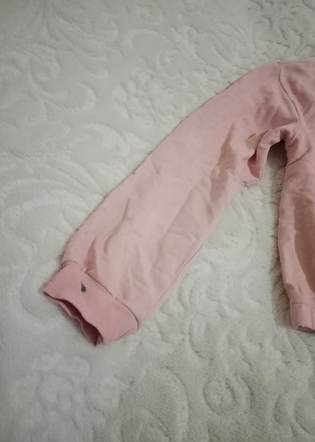 Kız Çocuk Çok Renkli Pamuklu Sweatshirt - Görsel 4