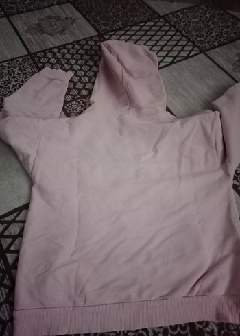 Kızlar için Kapüşonlu Rahat Eşofman Takımı - Görsel 3