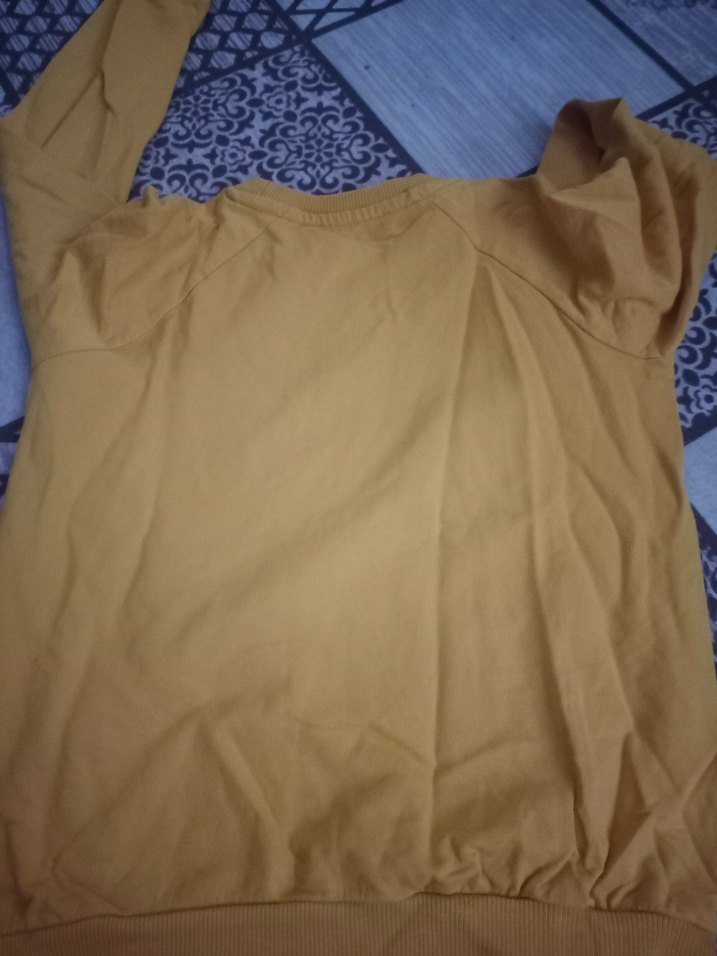 Sarı Nakışlı Genç Kız Sweatshirt - Görsel 2