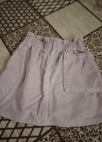 kız çocuk kadife mini etek - Görsel 2