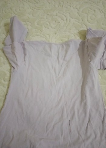 Mor Baskılı Uzun Kollu Kız Tişörtü - Görsel 4