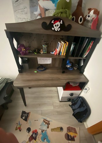 Korsan Temalı Kahverengi Çocuk Odası - Görsel 4