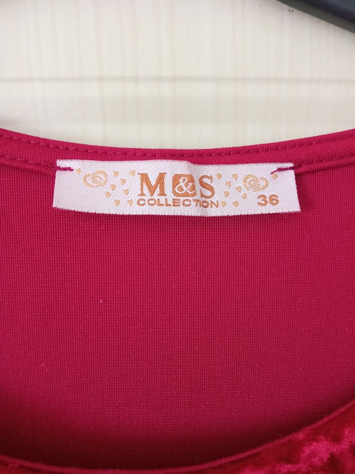 kadife elbise - Görsel 3