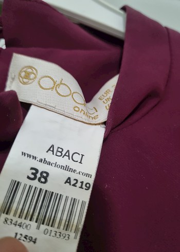 Bordo Piliseli Yüksek Yakalı Kadın marka bluz - Görsel 3