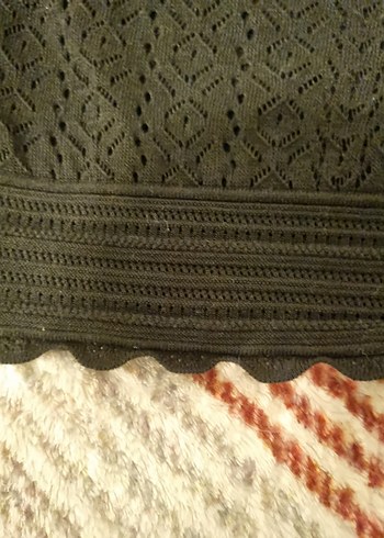 zara etiketi kesik triko bluz - Görsel 3