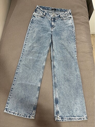 Trendyolmilla yüksek bel wide leg jeans