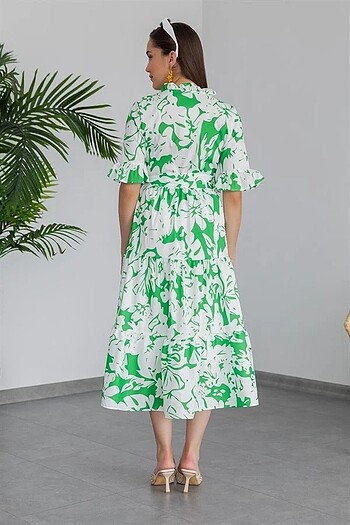 Poplin elbise