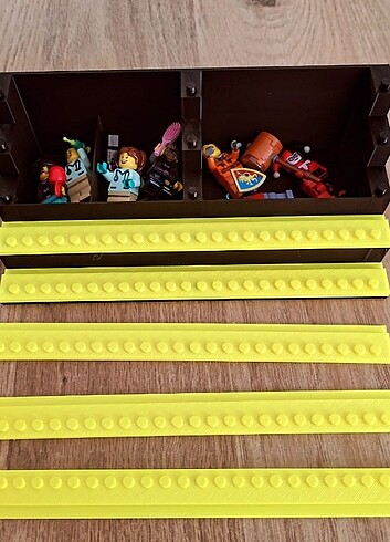 Beden LEGO Figür Saklama ve Sergi standı
