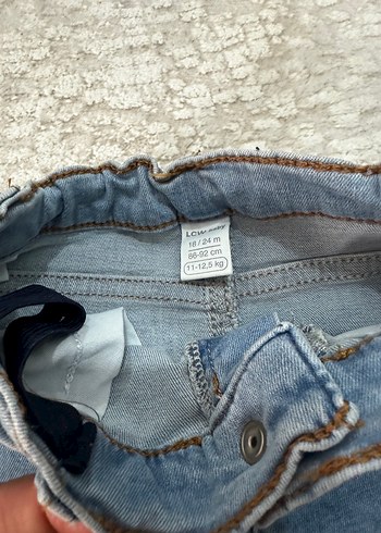 18-24 Ay Beden mavi Renk Erkek Çocuk mavi Denim Pantolon
