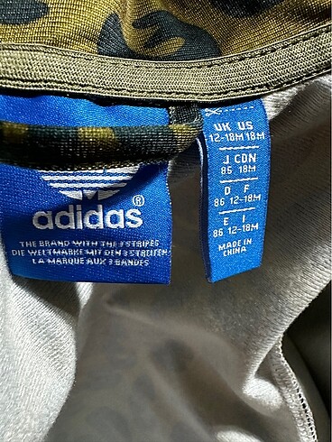 12-18 Ay Beden Adidas takım