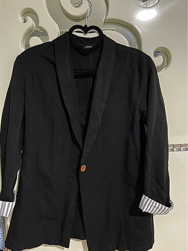 Siyah blazer ceket