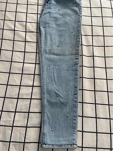 27 Beden Taşlı kot pantolon